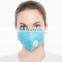 With Expiratory Valve Blue Fashion Face Mask with Design