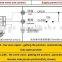 2 way electric ball valve with manual override 2.5NM Torqu motorized valve wiring diagram