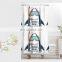 i@home washable jaws shark blue waterproof bathroom kids custom shower curtain polyester