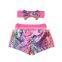 2PCS Newborn Kids Baby Girl Bow-Knot Party Shorts Bottoms Sequin Pants Summer