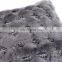 New style technology dark grey jacquard knitted woven decorative cushion cover