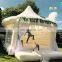 wedding commercial outdoor large hot sale cheapest white inflatable bounce house