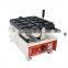 belgian fish open mouth taikayi waffle maker with ice cream