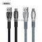 Remax 3.0A Fishing net + Twisted Yarn Braided Round Wire Micro /Type-C / lighting Usb Data Cable