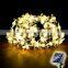 Christmas led cherry light Garland outdoor Lighting solar operated string fairy lights Decors