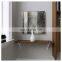 Antique Mirror Kitchen Backsplash Panel Gold Beveled Antique Mirror for Bathroom