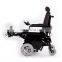 Reclining high back power standing up electric wheelchair