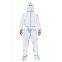 3-piece hood protective coverall disposable with shoe cover industrial use CAT III