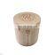 Hot sale unfinished natural Simple useful mini wood cylinder box