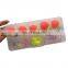 Good Quality Mixed Size Ball Sea floats for fishing Orange red Float kits Snap Box Fishing Accessories 0.5 0.8 1.0 1.5 2.0