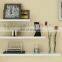 Eco-friendly set of 3 piece floating wall shelf ledge