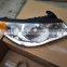 Elantra 2007-2009 head lamp headlight with yellow auto parts 92101/92102-2H000
