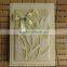 Newest Design Gold Royal Embossed Wedding Invitation Card