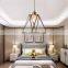vintage lamps chandeliers kitchen industrial Glass ceiling Luxury pendant lamp modern Bronze