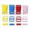 Custom Adjustable Center Release Insert Side Quick Release Buckle For Seat Belt Slide Accessories
