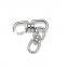 Wholesale KeyChain Hooks Stainless Steel Swivel Double End Eye Swivels Shackle Factory Rigging Hardware Chain Fittings