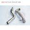 Exhaust Manifold Downpipe for Benz A45 CLA45 Car Accessories With Catalytic converter Header Without cat pipe whatsapp008618023549615