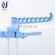 Heavy duty portable plastic garment rack clothes rail with wheels
