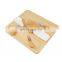 Organic Bamboo Charcuterie Cheese Platter Board And Knife Set With Magnet Stand