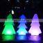 Christmas roof light /event wedding rechargeable PE plastic led tree star snow led Christmas decorative lights