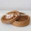 Best Price WHolesale Rustic Woven Rattan storage basket box pot suitable for storing small items Vietnam Supplier