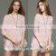 hot selling Linen hollow batwing sleeve sweater for ladies