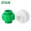 IFAN Factory Manufacturer High Pressure Pn25 Plastic PPR Union Pipe Fitting