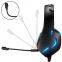 J10 Gaming Headset Over Ear Headphones with Mic LED Light for Xbox One PS4 PC Wired Earphone HiFi Headphones