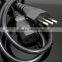 PVC outermaterial Italy power cord/Type L power cord/Italy power cord with C13 ending