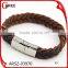 2016 New Fashion Customize Handmade Braided Leather Bracelet