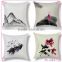 custom cotton and linen pillow Europe and the United States hot sale Chinese landscape painting