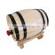 Antique large wooden decorative wine barrel bucket