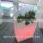 New PE plastic Flowerpot with LED light YXF-6070