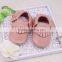 Wholesale China Manufacturer Handmade Baby Toddler Moccasins Kids Leather Moccasins