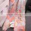 Bohemia Style Colorful Ink Painting Flower Print Women Fashions Scarf