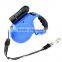 High Quality New Design LED Light Heavy Duty Retractable Dog Leash