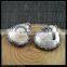 LFD-0063P ~ Wholesale Shell Paved Rhinestone Charms Pendants Jewelry Finding
