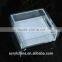 2015 high quality wholesale acrylic serving tray,Clear Fashion Acrylic Tray with Plastic Edges for Holding Drinks
