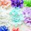 Baby Headband Chiffon Hair Flower With Beads -high quality flower with pearls