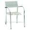 Garden and dinning used white rattan chair