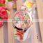 Hogift Factory 2015 New Design Silicone Flower watch