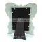 Purple butterfly vintage 6x4 metal picture frame