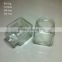 200ml stock square glass jars with screw tin lids