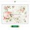 discounted golden edge non woven wallpaper, gorgeous bold floral wall sticker for home ,decorative wall paper manufacturer