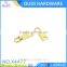 High Quality Shiny Light Gold Zip Puller Metal Zipper Puller