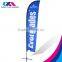 outdoor advertise promotion sale teardrop feather flag