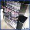 China Manufacturer Acrylic Lipstick Organizer Acrylic Lipstick Holder with Makeup Brushes Holder