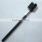 professional double purpose make up tool eyebrow comb