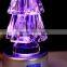 Christmas gift led colorful crystal tree