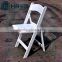 Cheap White Color PP Resin Wedding Plastic Folding Chair
